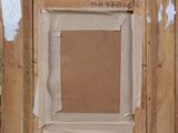 an image of a picture frame with a picture of a cat in it