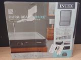 emballage d'un matelas gonflable Dura-Be-Deluxe vendu en boîte