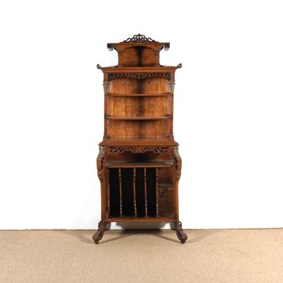 Dans le goût de Gabriel VIARDOT (1830-1906), Meuble deux cor…