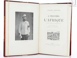 an old book with a picture of a man in uniform