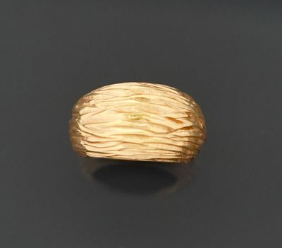 Maison Arthus Bertrand Charmante bague moderniste en or jaun…