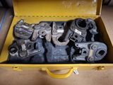 a yellow case filled with different types of tools