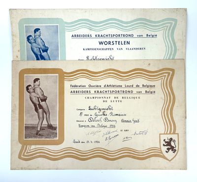 Lutte / Belgique / Sport ouvrier