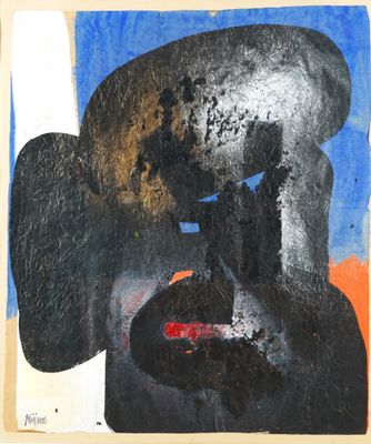 une image d'un tableau représentant un homme avec un chapeau sur la tête