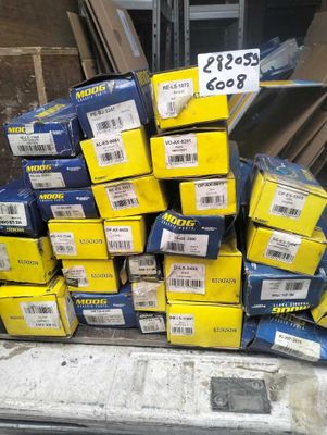 a pile of boxes that have been stacked on top of each other
