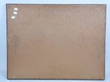 an image of a brown piece of cardboard with a hole in the middle of it