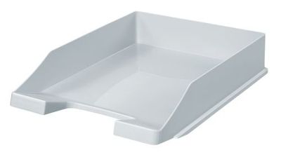 GENERIQUE - Corbeille à courrier - Plastique gris clair - Em…