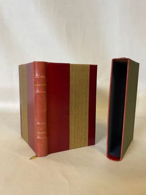 two books sitting next to each other on a table