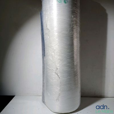a picture of a roll of plastic wrap on a table