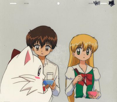 une image représentant deux personnages d'anime côte à côte