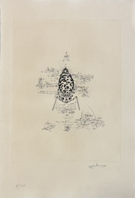 dessin d'un papillon posé sur une feuille de papier blanche