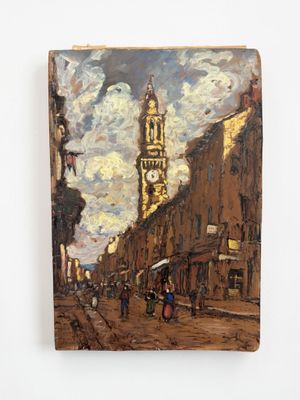 Joseph HURARD (1887-1956) Vue d'une ruelle