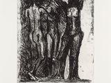 une image d'un dessin en noir et blanc d'un homme et d'une femme