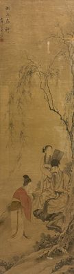 une image d'un tableau sur le mur d'un bâtiment
