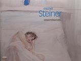 a picture of a painting of a woman sitting on a bed
