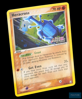 une carte Pokémon sur laquelle figure l'image d'un Pokémon bleu et jaune