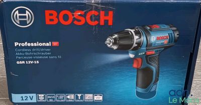 Perceuse visseuse sans fil BOSCH PROFESSIONAL GSR 12V15 h Re…