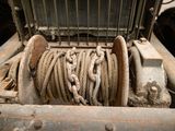a close up of a rope on a machine