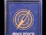 a one piece card game with a compass on it