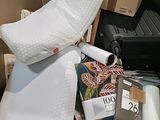 a pile of items in the back of a truck bed