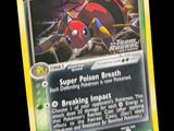 une carte sur laquelle figure l'image d'un personnage de Pokémon
