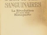 an old book with a black and white image of the title of a novel