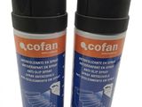 deux bombes de peinture Ecofram sur fond blanc