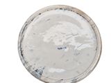 an image of a dirty plate on a white background