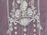 a close up of a piece of cloth with a design on it