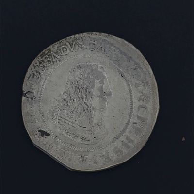 a close up of a silver coin with a picture of a woman on it