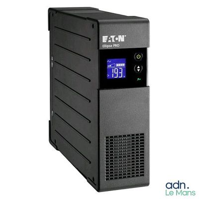 a close up of a computer tower with a clock on top of it
