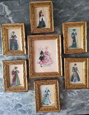 Marie-Aimée DELAGNAU (XX). Costumes historiques.