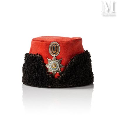 a red hat with a star on top of it