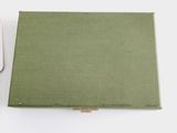 a green box with a mouse on top of it