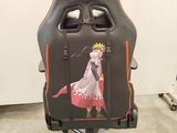 a chair that has a picture of a princess on it