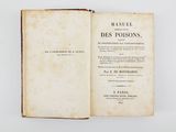 an old book opened to reveal a page with a title on it