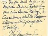 gros plan d'une feuille de papier sur laquelle on peut lire une écriture manuscrite