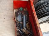 a box that has some wires inside of it