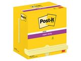 post - it super sticky notes, 3 x 3, canary yellow, 100 sheets