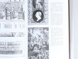 an open book with a picture of a man and a woman on it