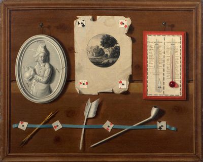 la photo d'une photo représentant un homme et une femme posée sur une table