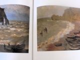 two pages of a book with pictures of boats on the water