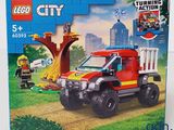 a lego city fire truck in the box