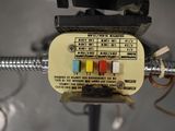 a close up of a control panel on a machine