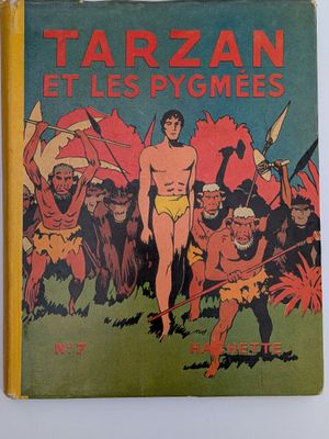 la couverture de « Tarzan et les Pygmées »