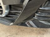 a close up view of a car ' s front bumper