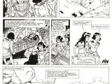 a page from the comic strip of the first issue of the comic strip