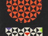 la couverture d'un livre sur laquelle figurent trois motifs différents