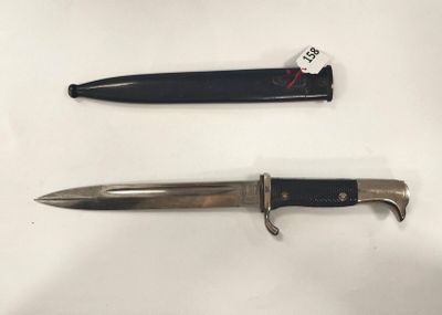 ALLEMAGNE Baïonnette de sortie. Poignée à tête d'aigle styli… - Photo 1