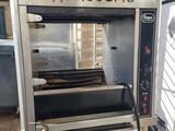 an image of a toaster oven with a lot of food inside of it